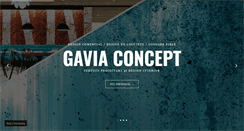Desktop Screenshot of gaviaconcept.com